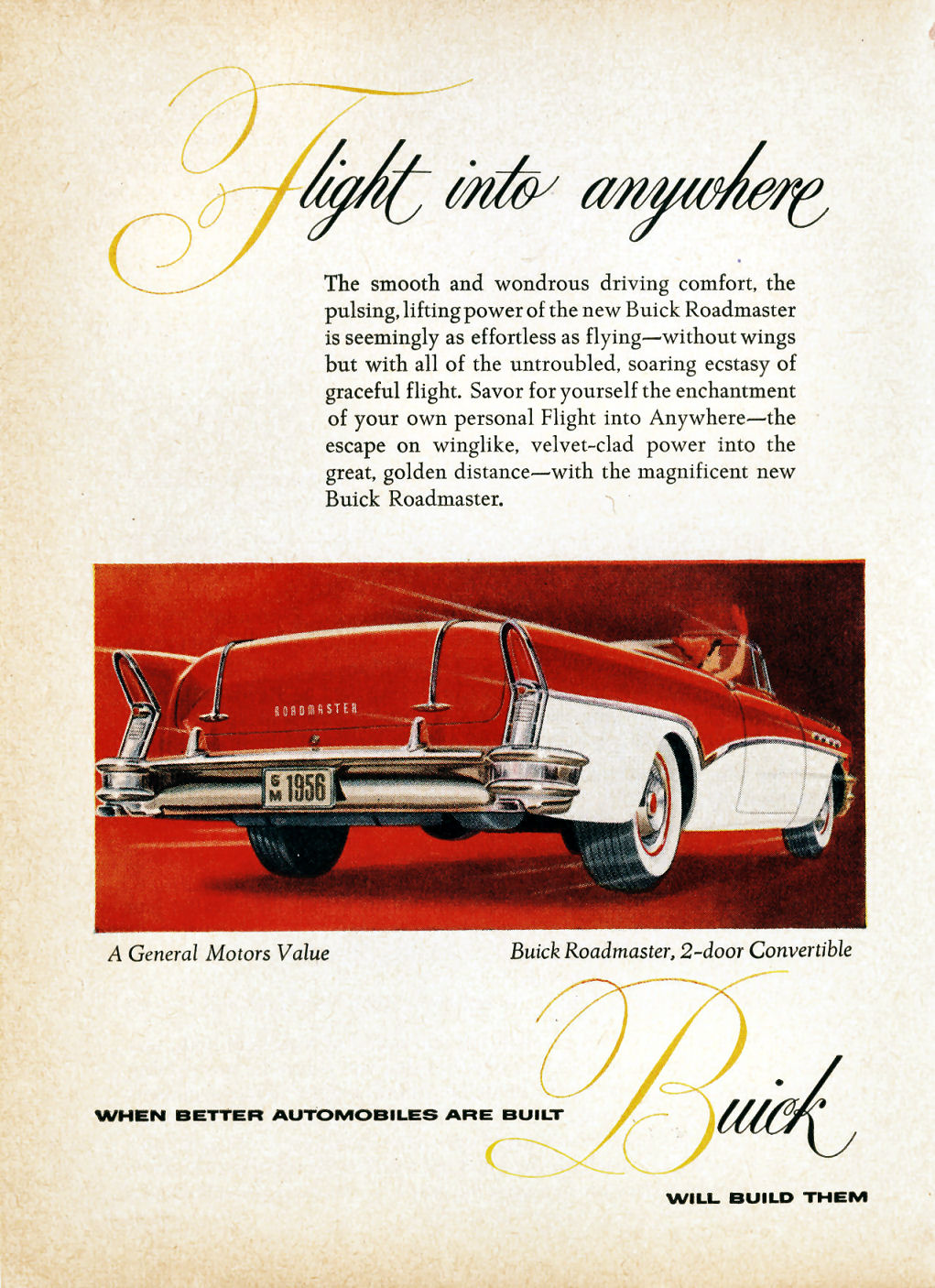 1956 Buick Auto Advertising